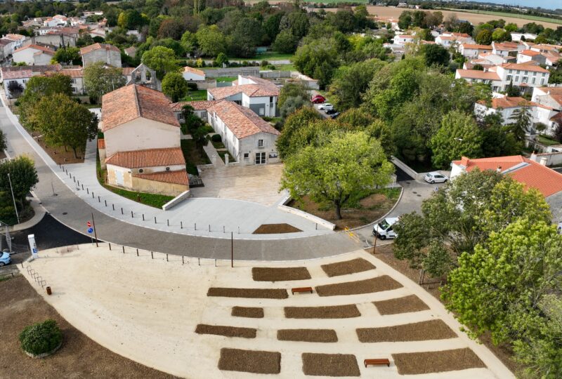 Amenagement bourg La- Jarne - CHARPENTIER TP